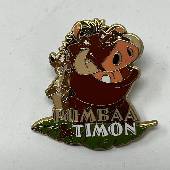 Other | Disney The Lion King Pumbaa Timon Pin | Poshmark